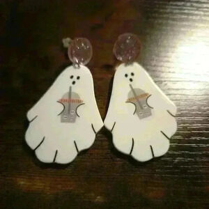 3/$15 Halloween Ghost Earrings